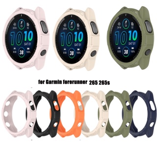 เคสซิลิโคน TPU กันชน สําหรับ Garmin forerunner 265 265S Smart watch