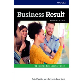 Bundanjai (หนังสือ) Business Result 2nd Pre-intermediate : Teachers Book and DVD (P)