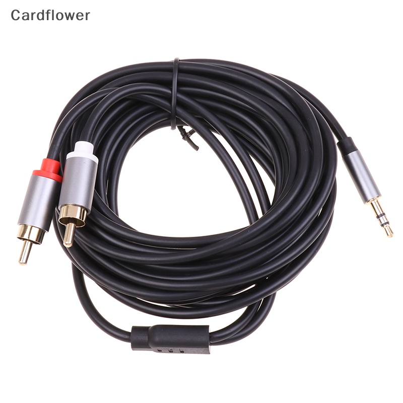 lt-cardflower-gt-สายเคเบิลแจ็คเสียง-aux-2rca-เป็น-3-5-มม-แจ็ค-3-5-มม-เป็น-2rca-ตัวผู้-ลดราคา