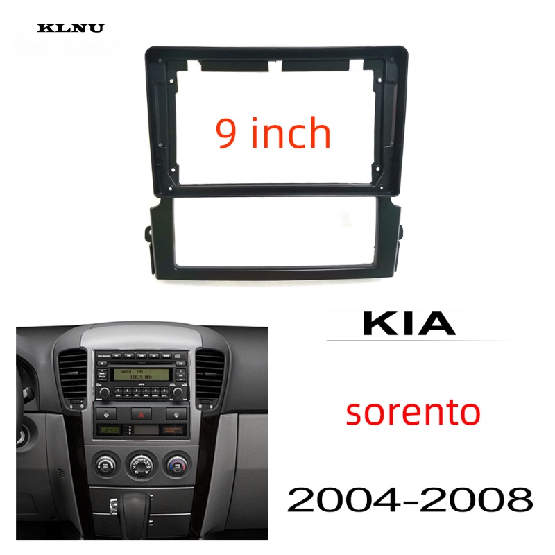 klnu-แผงวิทยุสเตอริโอ-สําหรับ-kia-sorento-2004-2008-9-นิ้ว