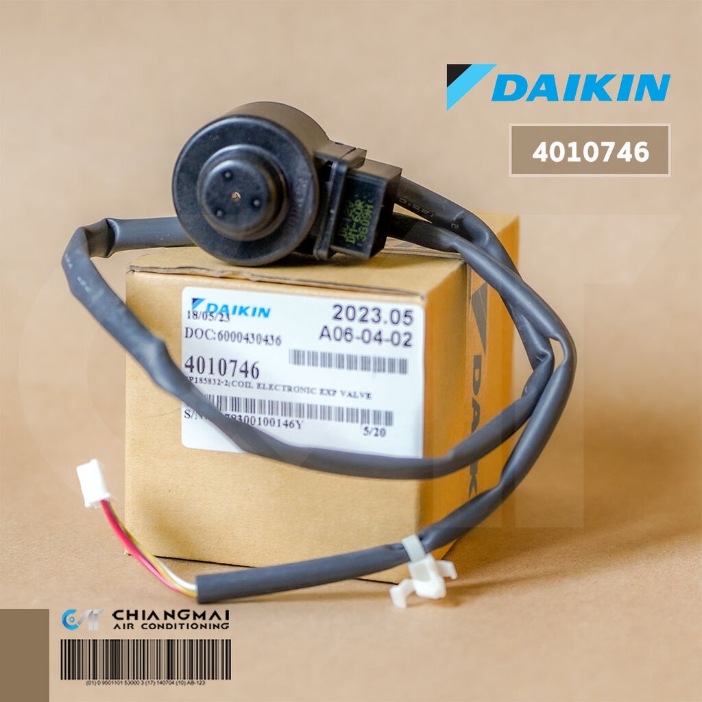 DAIKIN 4010746 เอ็กซ์แพนชั่นวาล์ว COIL ELECTRONIC EXP. VALVE อะไหล่แอร์ ...