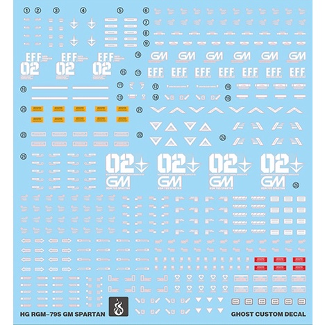 yan-ghost-pb-hguc-hg-rgm-79s-gm-สติกเกอร์สไลด์น้ํา-spartan
