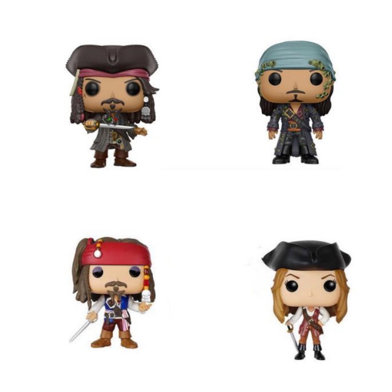 pop-funko-172-273-โมเดลฟิกเกอร์ไวนิล-pirates-of-the-caribbean-jack-sparrow-ของเล่นสําหรับเด็ก