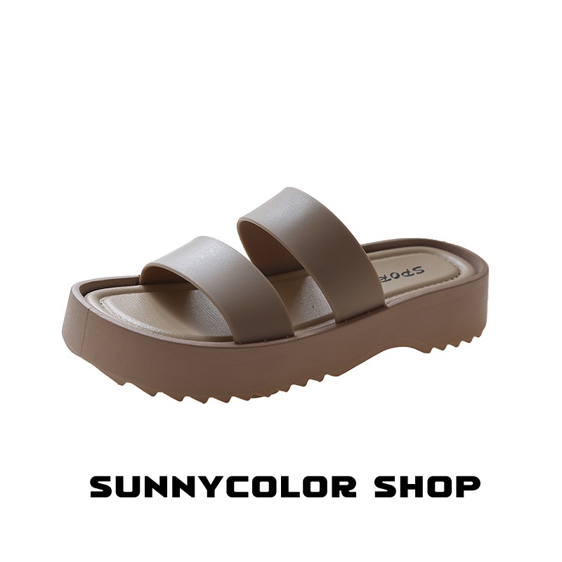 sunnycolor-รองเท้าสวม-สวม3คาด-นิวนิว-งานสวยมากพื้นหนา-พื้นนิ่ม-ใส่สบาย-b20h06o