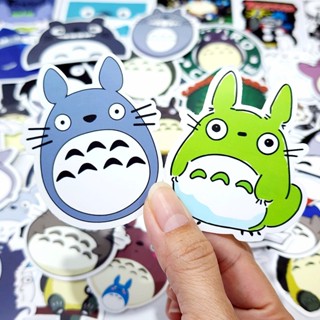 สติ๊กเกอร์ โตโตโร่ Totoro โทโทโร่ ติดแน่น กันน้ำ ติดกระเป๋าเดินทาง โน้ตบุ้ค (50 ชิ้น) sticker