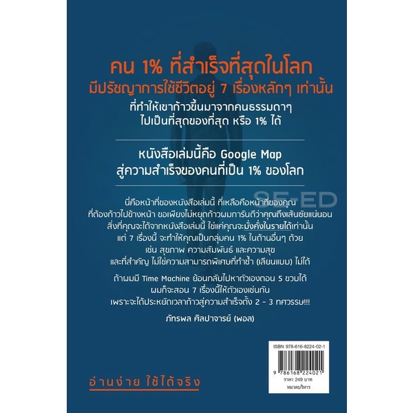 arnplern-หนังสือ-the-one-สิ่งที่คนสำเร็จ-1-ของโลกทำ-คน-99-อยากรู้