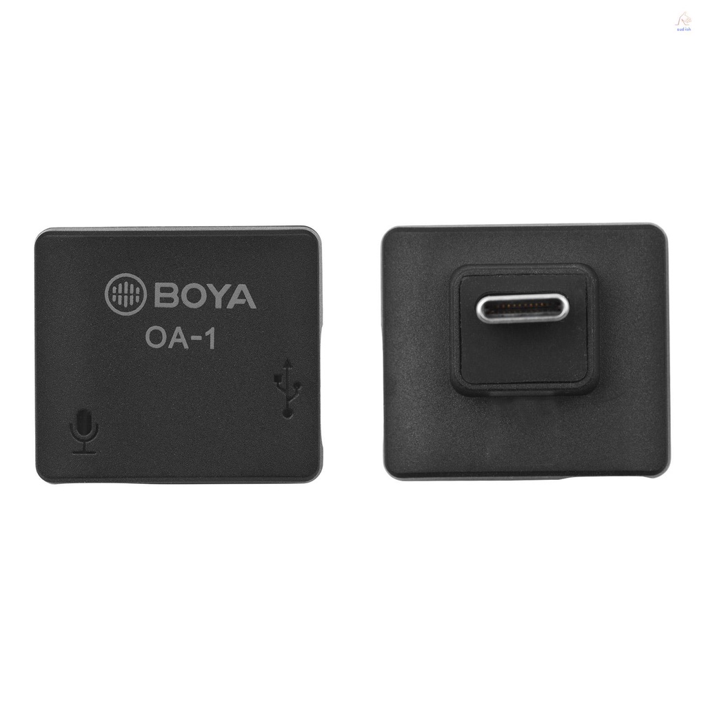 boya-by-oa1-อะแดปเตอร์เสียง-ขนาดเล็ก-พร้อมพอร์ตไมโครโฟน-trs-type-c-3-5-มม-แบบเปลี่ยน-สําหรับ-dji-osmo-action