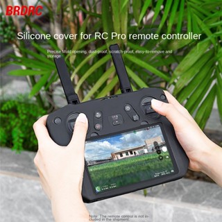 Brdrc เคสซิลิโคน กันฝุ่น พร้อมรีโมตคอนโทรลหน้าจอ สําหรับ DJI MAVIC 3 RC PRO