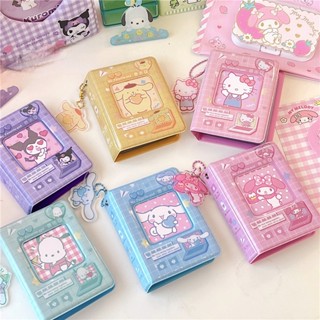 Sanrio อัลบั้มรูปโพลารอยด์ 3 นิ้ว พร้อมช่องใส่บัตร PVC ลายการ์ตูนน่ารัก 2R 40 ชิ้น