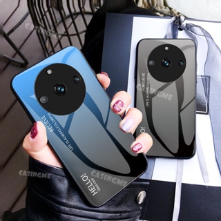 เคสโทรศัพท์มือถือกระจกนิรภัย กันกระแทก ไล่โทนสี สําหรับ Realme 11Pro 5G 11Pro+ 5G 2023 11 11 Pro 5G 11Pro 11Pro Plus 11Pro+ 2023