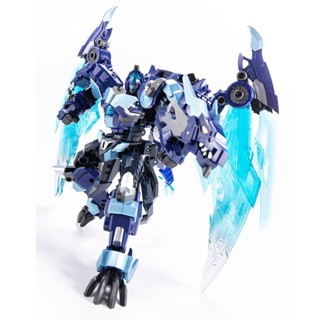 [New product in stock] Jinbao deformation toy small proportion King Kong flame flying dragon blue ice dragon robot boy children model