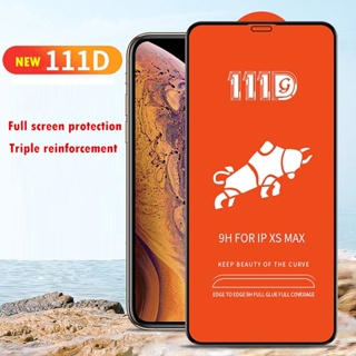 111D Tempered Screen Protector for  IPhone 11 14 IPhone 13 12 Pro Max XR 6 6s Plus 7 Plus 8 Plus 13 Pro 12 Pro Max Full