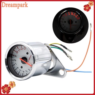 โลหะ Tachometer รถจักรยานยนต์พื้นผิวละเอียดอ่อน 12V 0-13000 Retro Tachometer Parts