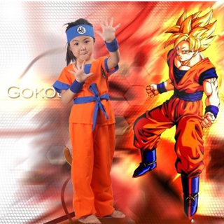 พร้อมส่ง ขายดี เครื่องแต่งกายเด็ก ชุด Dragon Ball Son Goku
