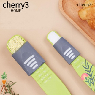 Cherry3 ช้อนตวงเกลือ ช้อนตวงเกลือ ช้อนตวงกาแฟ แบบใหม่ เครื่องวัดปริมาณน้ําแกรม สําหรับห้องครัว