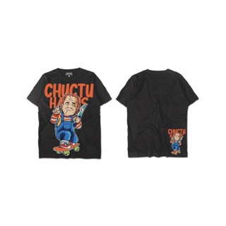 FASHION  เสื้อยืด CHUCTU (ชัคตู่ววว) เสื้อยืดลายล้อเลียนการเมือง #ส่งฟรีS-5XL