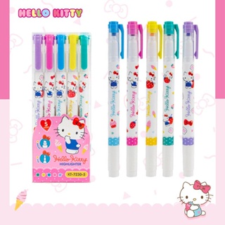 ปากกาไฮไลท์ 5 สี Kitty KT7230-5 -บ16