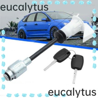 Eucalytus1 อุปกรณ์ล็อคฝากระโปรงหน้า พร้อมกุญแจ สําหรับเครื่องยนต์ Ford Focus