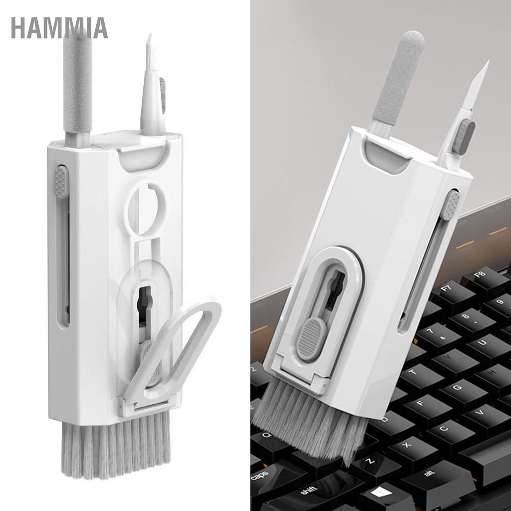 hammia-ชุดทำความสะอาดโทรศัพท์-8-in-1-พร้อมแปรงทำความสะอาดปากกาชุดทำความสะอาดอเนกประสงค์สำหรับแล็ปท็อปคีย์บอร์ดหูฟัง