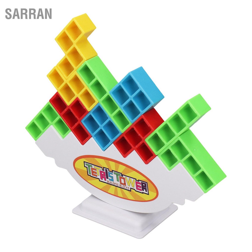 sarran-บล็อกรัสเซียซ้อนของเล่นที่มีสีสันผู้เล่นหลายคนโต้ตอบบล็อกสมดุลของเล่นปริศนา