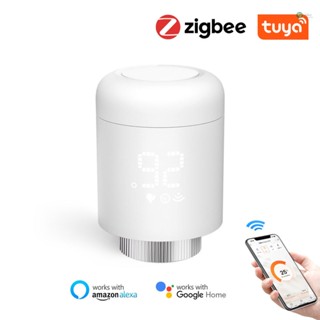 [พร้อมส่ง]Tuya Zigbee เทอร์โมสตัทควบคุมอุณหภูมิหม้อน้ํา ไร้สาย ควบคุมผ่านแอพ สําหรับบ้าน