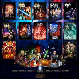 หนัง Bluray ออก ใหม่ Star Wars ทั้งหมด 11 ภาค Bluray Master เสียงไทย (เสียง ไทย/อังกฤษ | ซับ ไทย/อังกฤษ) Blu-ray บลูเรย์