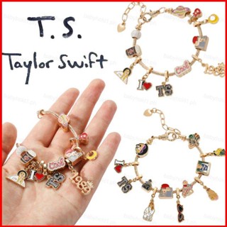 สร้อยข้อมือแฟชั่น จี้เพลง Taylor Swift DIY