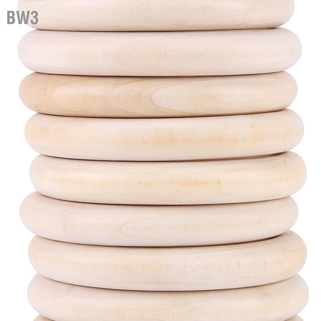 bw3-10-ชิ้นเด็กทารกไม้ธรรมชาติฟันแหวนยางกัดของเล่นสร้อยข้อมือไม้-diy-หัตถกรรม