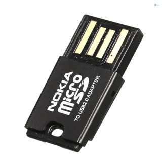 [พร้อมส่ง] Nokia อะแดปเตอร์การ์ดรีดเดอร์ USB 2.0 แบบพกพา สําหรับ Micro SD Micro SDHC Micro SDXC