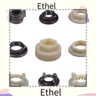 Ethel1 น็อตยึด พลาสติก ABS สีขาว สีดํา อุปกรณ์เสริม สําหรับอ่างล้างจาน 15 ชิ้น