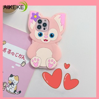 เคสซิลิโคนนิ่ม ลายการ์ตูนสุนัขจิ้งจอก 3D กันกระแทก สําหรับ Vivo V27 V25 V23 V20 V15 Pro V27E V25E V23E V21 V21S V21E V19 V17 Neo Y73S