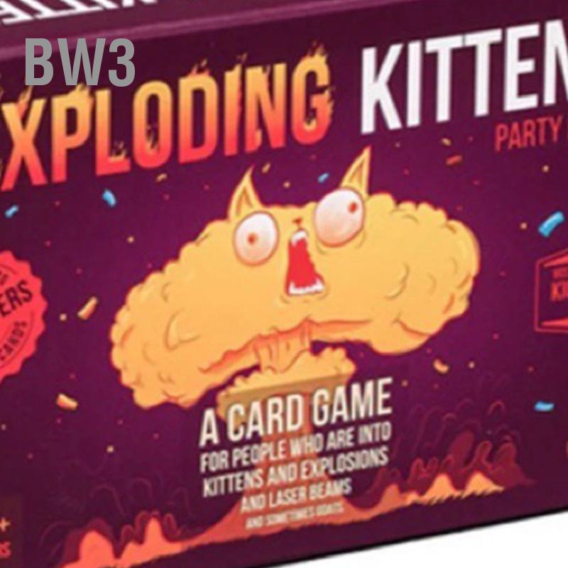 bw3-cat-cards-board-game-set-english-entertainment-interactive-สำหรับครอบครัว-ปาร์ตี้เพื่อน