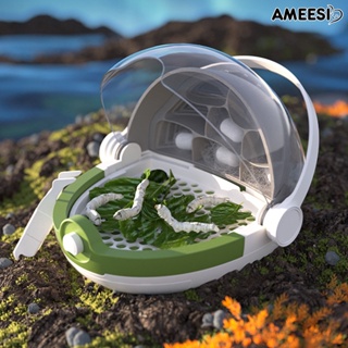 Ameesi กล่องสังเกตชีววิทยา พลาสติก ใช้กันแมลง สําหรับเด็กนักเรียน 1 ชุด