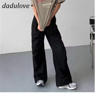 DaDulove💕 New American Ins High Street Hip Hop Casual Pants Niche High Waist Wide Leg Pants Large Size Trousers