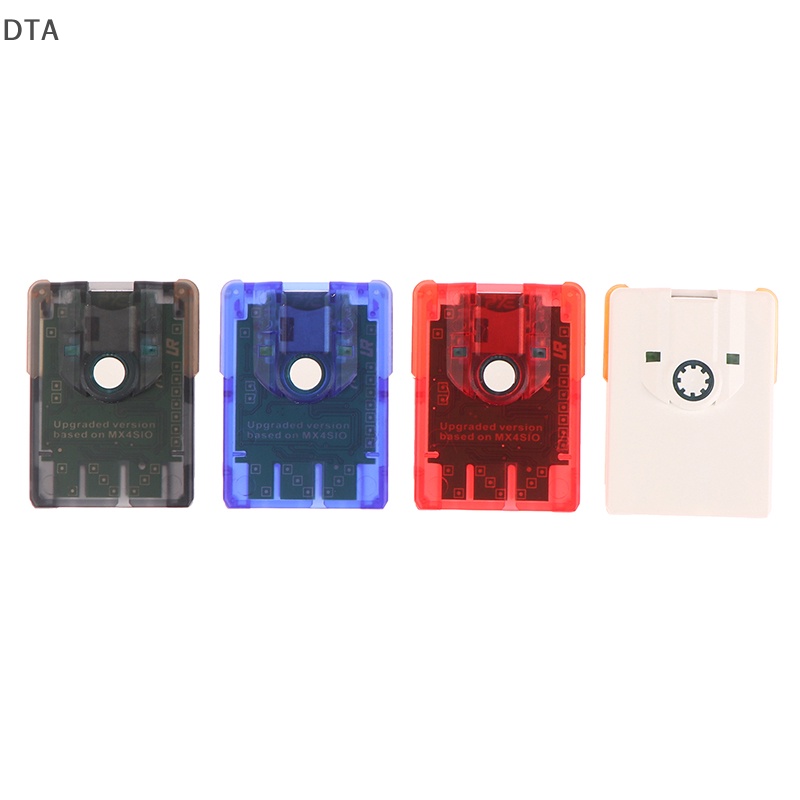 อะแดปเตอร์การ์ดรีดเดอร์-dta-mx4sio-dual-card-slot-version-sio2sd-tf-sd-สําหรับคอนโซล-ps2-dt