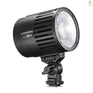 Godox LC30Bi Litemons โคมไฟ LED 38W 3200K-6500K Came-8.9 สําหรับถ่ายภาพ