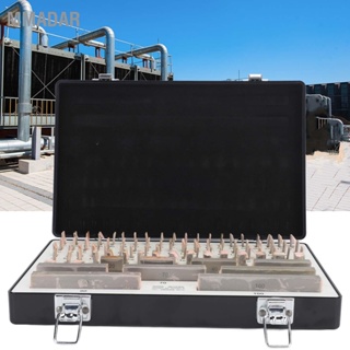 MMADAR 87PCS Gauge Block Set Industrial Rectangular Steel Gage พร้อมกล่องเครื่องมือสำหรับการวัด