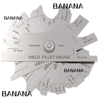 Banana1 ชุดเกจวัดการเชื่อม โลหะ MG-11 1/8 นิ้ว -1 นิ้ว 7 ชิ้น