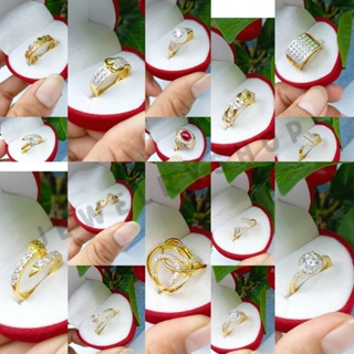 DIDGO2   K613 แหวนแฟชั่น*** แหวนฟรีไซส์** แหวนเพชร แหวนเล็กๆน่ารัก งานสวยๆ