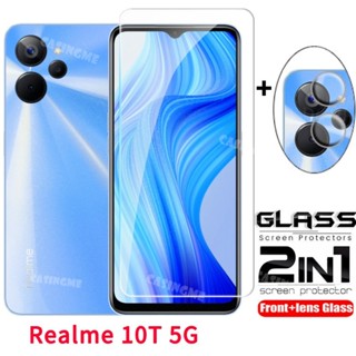 ฟิล์มกระจกนิรภัยกันรอยหน้าจอ เลนส์กล้อง ด้านหลัง สําหรับ Realme 10T 5G Realme 10T 10 Pro T T10 Realme10T 4G 5G 2023 2023