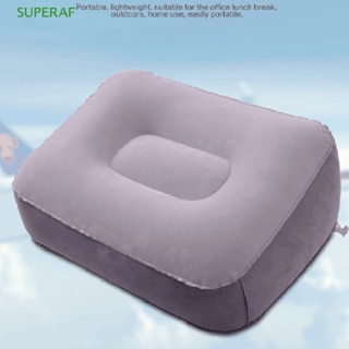 Superaf ที่พักเท้า PVC แบบเป่าลม สําหรับเดินทาง สํานักงาน ขายดี