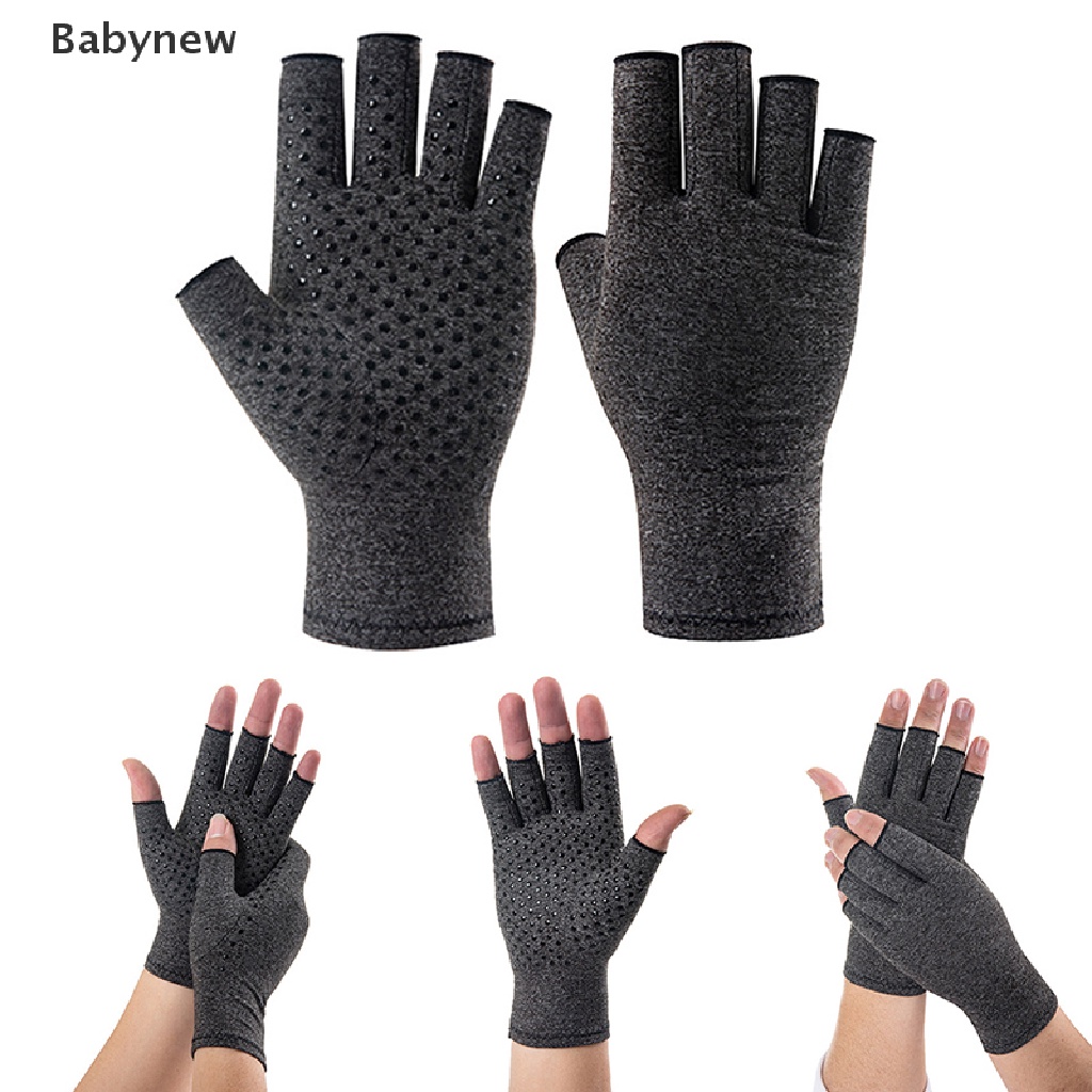 lt-babynew-gt-ถุงมือข้ออักเสบ-แบบไม่มีนิ้ว-บรรเทาอาการปวดข้อ-1-คู่-ลดราคา