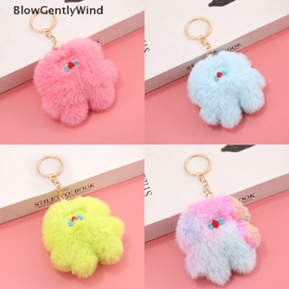 Blowgentlywind พวงกุญแจ จี้ตุ๊กตาน่ารัก สีชมพู สําหรับห้อยกระเป๋า