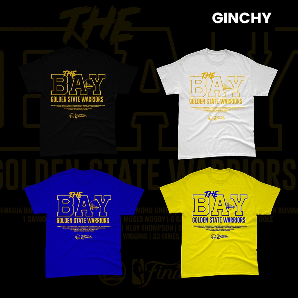 ใหม่-gsw-the-bay-edition-t-shirt-inspired-gsw-the-bay-dub-nation-casual-unisex