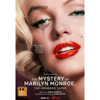 หนัง DVD ออก ใหม่ The Mystery of Marilyn Monroe The Unheard Tapes (2022) (ปริศนามาริลิน มอนโร เทปลับ) (เสียง อังกฤษ | ซั