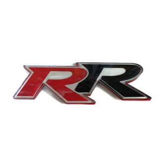 *แนะนำ* 1 ชิ้น RR โลโก้สำหรับฮอนด้าตราสัญลักษณ์สติ๊กเกอร์ท้ายรถ JDM Civic Muge VTEC สปอยเลอร์ราคาดีที่สุด จบในที่เดียว