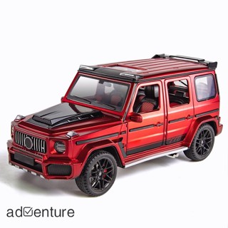 Adven โมเดลยานพาหนะจําลอง 1:18 Suv Die Cast ของขวัญคริสต์มาส ของเล่นสําหรับเด็ก Brabus700