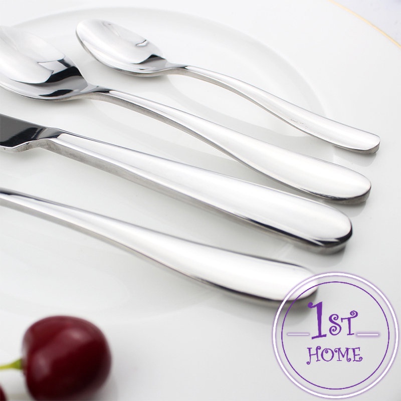 ช้อน-ส้อม-สแตนเลส-stainless-steel-หนา-ไม่เป็นสนิ่ม-มาตรฐานโรงแรมชั้นนำ-พร้อมส่ง-tableware