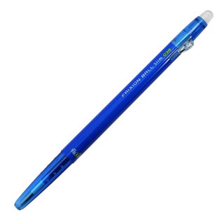 PILOT ปากกาลบได้ รุ่น FRIXION SLIM ขนาด 0.38 มม. สีฟ้า BLUE