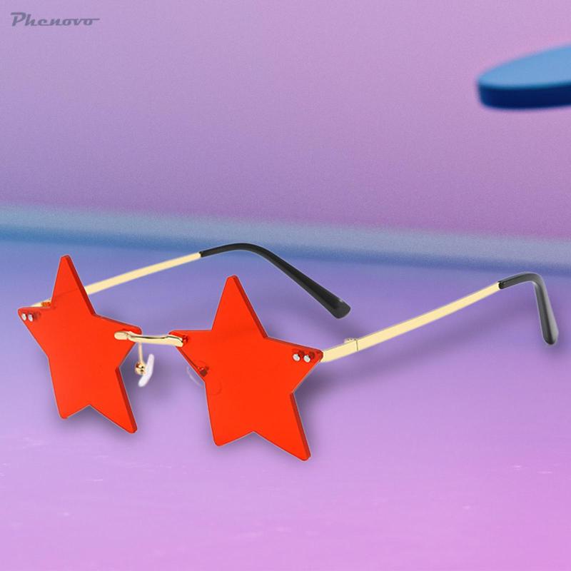 star-shape-sunglasses-holiday-prom-beach-pentagram-rimless-glasses